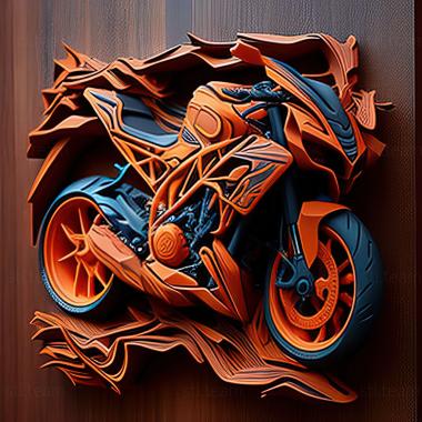 3D модель KTM Super Duke R (STL)